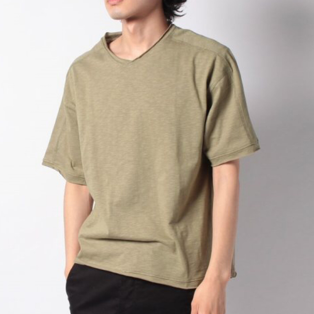 coen(コーエン)のタグ付き　XL コーエン　半袖Tシャツ　ベージュ メンズのトップス(Tシャツ/カットソー(半袖/袖なし))の商品写真