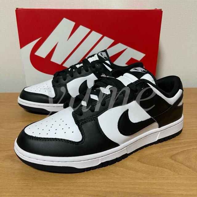 NIKE  DUNK ナイキダンクロー レトロ 27cm ホワイト/ブラック