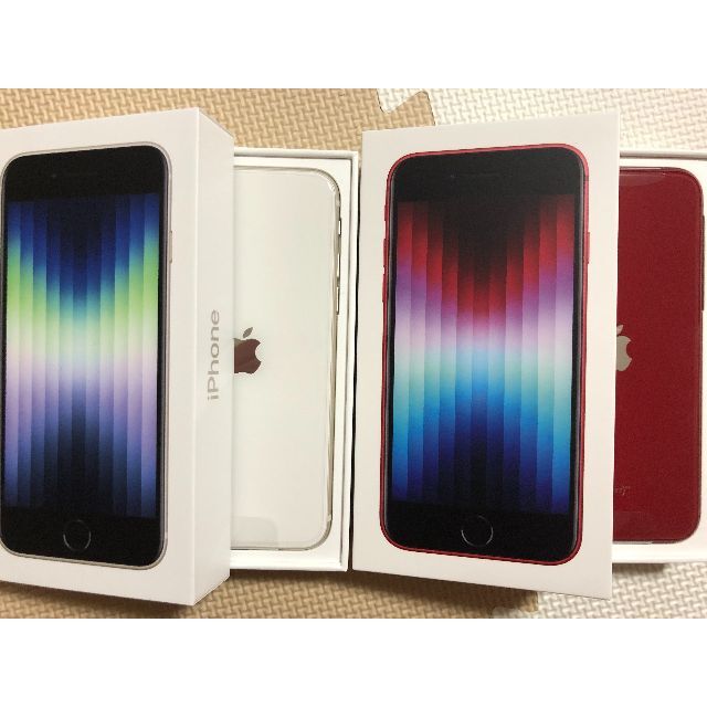 【新品】iPhone SE 第三世代　128G　2台