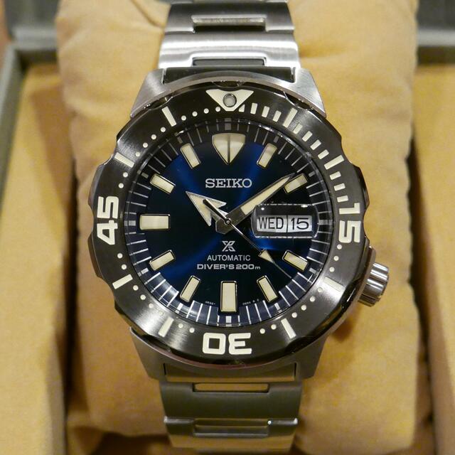 SEIKO(セイコー)の【新春特価】海外モデル【美品】セイコーSRPD25K1モンスターダイバーズ メンズの時計(腕時計(アナログ))の商品写真