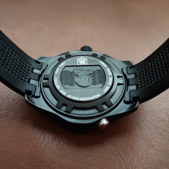 TAG Heuer(タグホイヤー)のタグ・ホイヤー アクアレーサー クロノグラフ CAJ2180.FT6023 ブラ メンズの時計(腕時計(アナログ))の商品写真