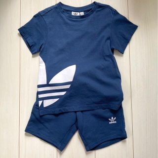 アディダス(adidas)の子ども服 adidas セットアップ 120㎝(Tシャツ/カットソー)