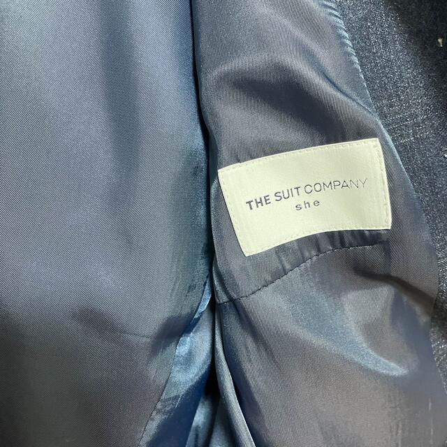 THE SUIT COMPANY(スーツカンパニー)の2回着用　スーツカンパニー　40号　パンツスーツ レディースのフォーマル/ドレス(スーツ)の商品写真