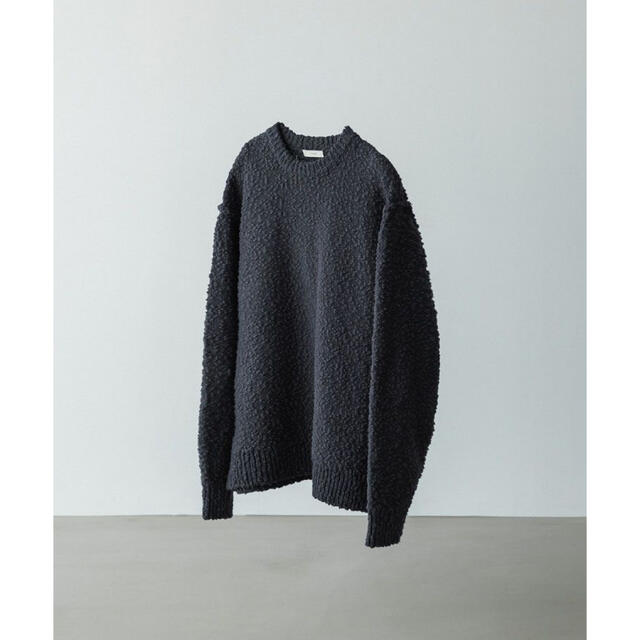 LIDNM COTTON SLUB REVERSIBLE KNIT  リドム メンズのトップス(ニット/セーター)の商品写真