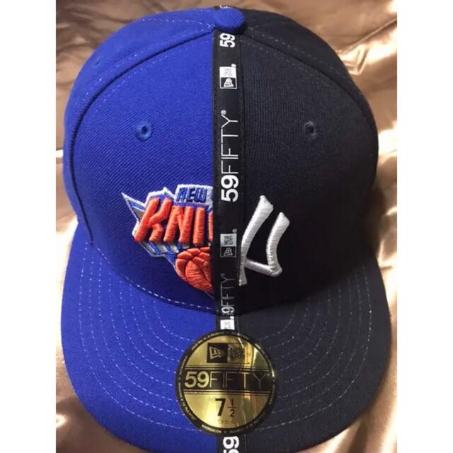 MLB NBA ニューヨーク ヤンキース × ニックス 59FIFTY キャップ