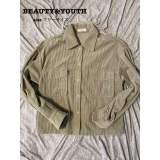 ビューティアンドユースユナイテッドアローズ(BEAUTY&YOUTH UNITED ARROWS)のBEAUTY&YOUTH コーデュロイシャツジャケット(ブルゾン)