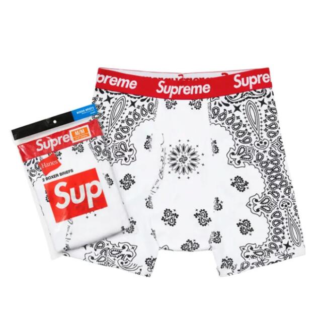 Supreme(シュプリーム)の【Mサイズ】Supreme 22FW Week1 Hanes Bandana メンズのアンダーウェア(ボクサーパンツ)の商品写真
