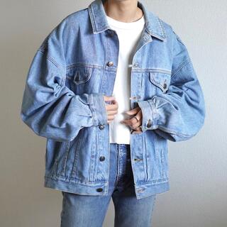【極希少】UNIVERSAL ビッグデニムジャケット 刺繍ワッペン  90s