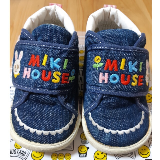 mikihouse(ミキハウス)のミキハウス👶13cm キッズ/ベビー/マタニティのベビー靴/シューズ(~14cm)(スニーカー)の商品写真