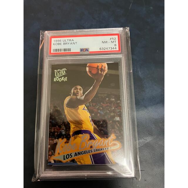 コービーブライアント NBAカード96-97 Fleer Ultra PSA8-