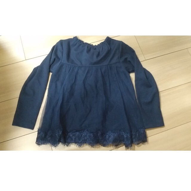 mezzo piano(メゾピアノ)のメゾピアノ ロンT キッズ/ベビー/マタニティのキッズ服女の子用(90cm~)(Tシャツ/カットソー)の商品写真