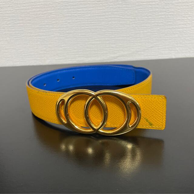 驚きの値段 エルメス HERMES 超レアカラー アピ リバーシブルベルト