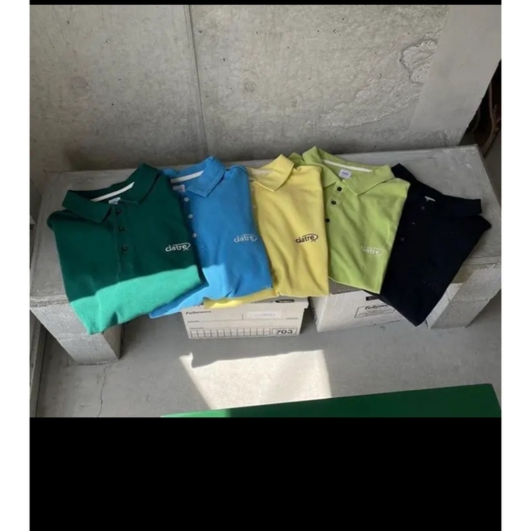 ciatre ポロシャツ　緑 メンズのトップス(Tシャツ/カットソー(半袖/袖なし))の商品写真