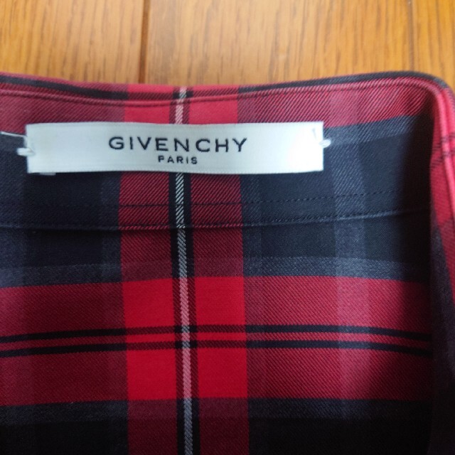 GIVENCHY - GIVENCHY スターチェックシャツの通販 by ガダルカナルユキ
