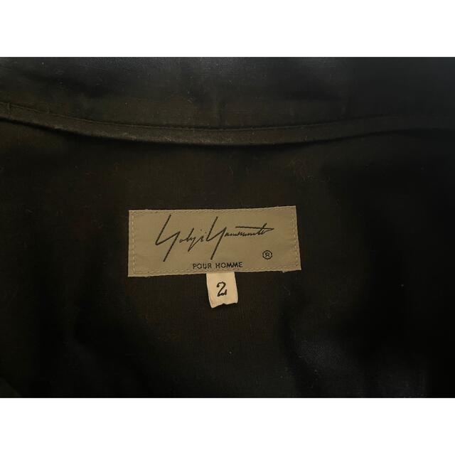 Yohji Yamamoto(ヨウジヤマモト)の「専用」ヨウジヤマモト  チャイナシャツ　サイズ2 メンズのトップス(シャツ)の商品写真