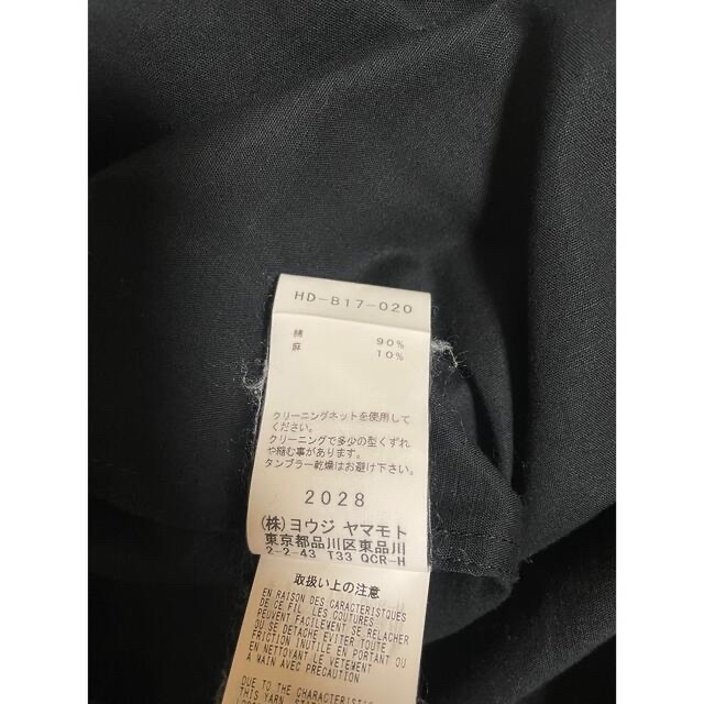 Yohji Yamamoto(ヨウジヤマモト)の「専用」ヨウジヤマモト  チャイナシャツ　サイズ2 メンズのトップス(シャツ)の商品写真