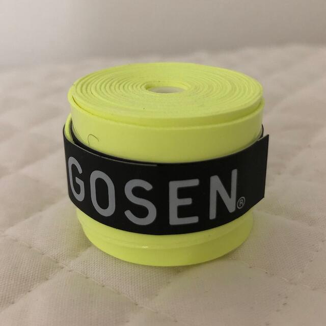 GOSEN(ゴーセン)のGOSEN グリップテープ 1個★迅速発送 蛍光黄色 ゴーセンマイバチ色変更可 エンタメ/ホビーのエンタメ その他(その他)の商品写真