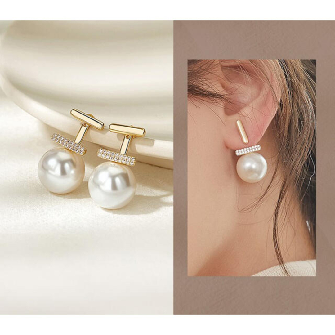 three ways pierce レディースのアクセサリー(ピアス)の商品写真