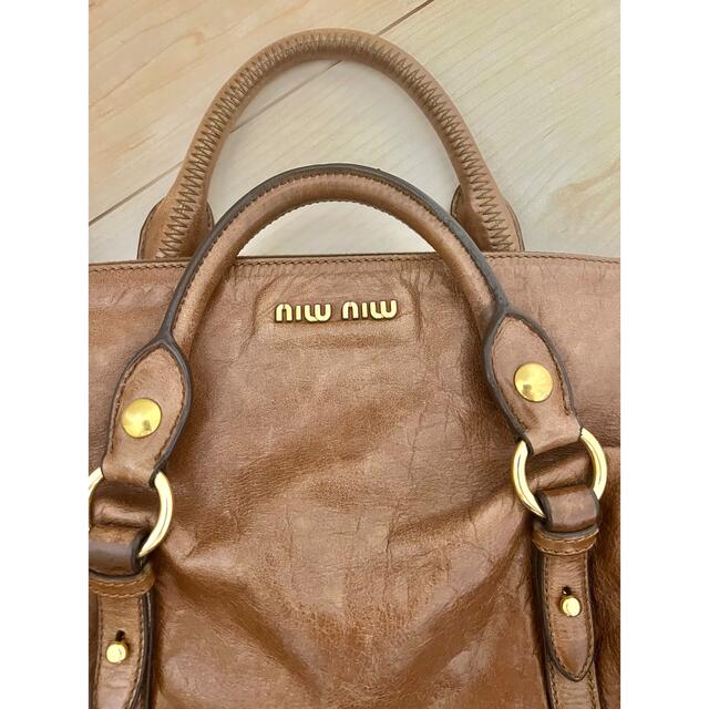 miumiu - miu miu 定価約25万 2way ショルダーバッグ トート