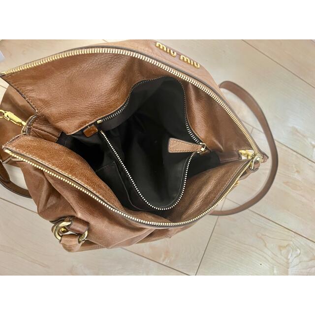 miumiu - miu miu 定価約25万 2way ショルダーバッグ トート