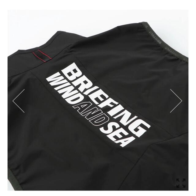 新品未使用 BRIEFING X WDS WIND VEST 黒 BLACK - ベスト