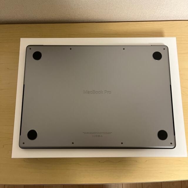 Mac (Apple)(マック)のMacBook Pro 14インチ  スペースグレイ メモリ16GB 512GB スマホ/家電/カメラのPC/タブレット(ノートPC)の商品写真