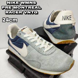 ナイキ(NIKE)の24cm【NIKE W PRE MONTREAL RACER VNTG】ナイキ(スニーカー)