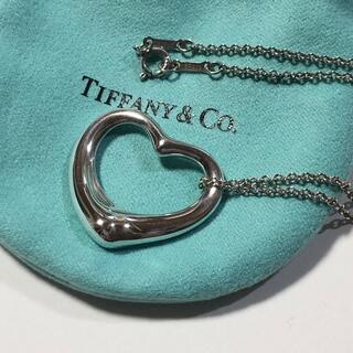 Tiffany & Co. - ティファニー シルバー925 エルサ ペレッティオープンハート ネックレス