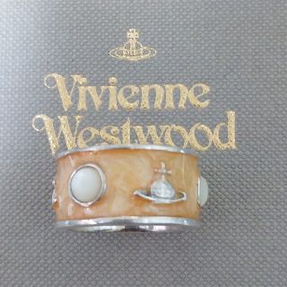 vivienne westwood キングリング 旧版 白 Mサイズ