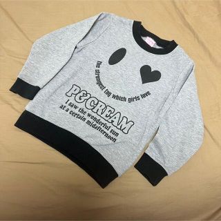 ピーチアンドクリーム(Peach & Cream)のPeach&Cream 長袖　トレーナー　120cm(Tシャツ/カットソー)