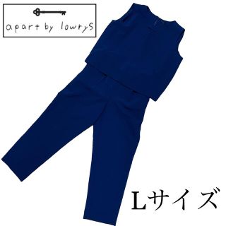 アパートバイローリーズ(apart by lowrys)の美品 apart by lowrys ノースリーブ セットアップ オールインワン(オールインワン)