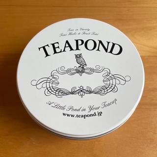 ティーポンド　TEAPOND  缶入り  紅茶　茶葉　アールグレイ