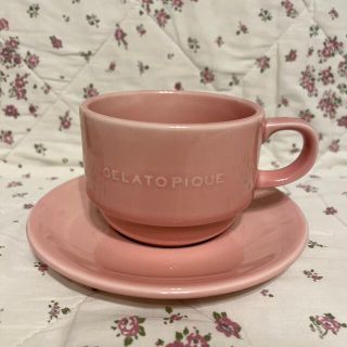 ジェラートピケ(gelato pique)のgelatopiqué  カップ&ソーサー(グラス/カップ)