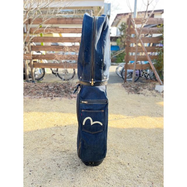 EVISU(エビス)のevisu&golf エヴィスゴルフ　キャディバック スポーツ/アウトドアのゴルフ(バッグ)の商品写真