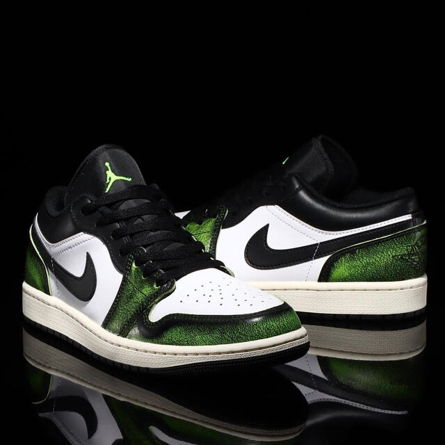新品箱付きNIKE AIR JORDAN1 Low ナイキエアジョーダン1 SE 堅実な究極