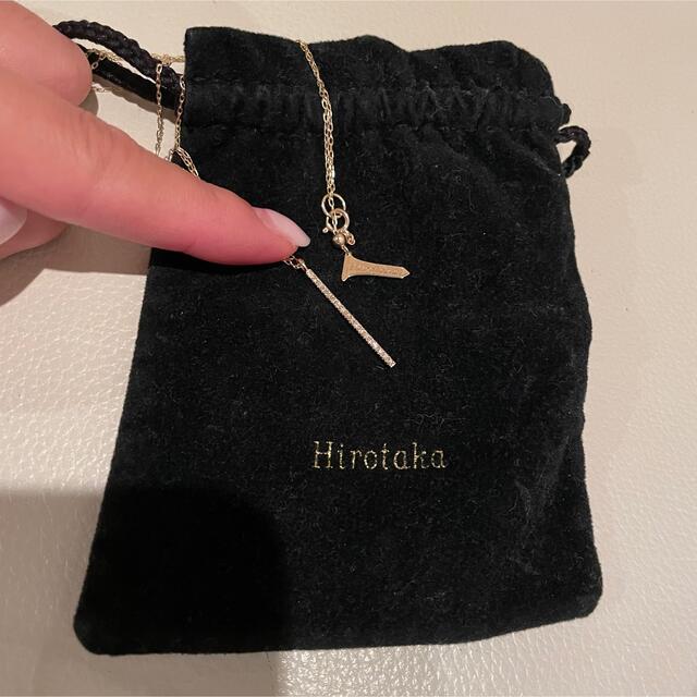 UNITED ARROWS(ユナイテッドアローズ)の【美品】Hirotaka ヒロタカ ゴールドネックレス レディースのアクセサリー(ネックレス)の商品写真