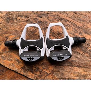 シマノ(SHIMANO)のシマノ ペダル SPD-SL PD-R540-LA ホワイト 中古(パーツ)