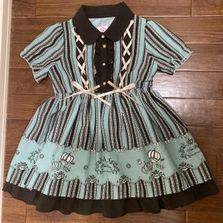 アクシーズファム(axes femme)のaxes famme kids 110 S ワンピース リボンオーナメント(ワンピース)