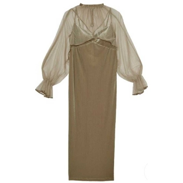 Ameri VINTAGE - Ameri【タグ付新品】ベロア チュール ドレス Ameri VINTAGE - Ameri【タグ付新品】ベロア チュール ドレス