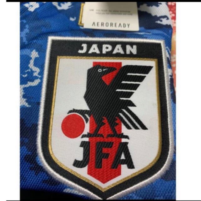 adidas(アディダス)のadidasサッカー日本代表レプリカユニフォームW杯ワールドカップ突破記念 スポーツ/アウトドアのサッカー/フットサル(ウェア)の商品写真