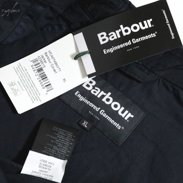 Barbour(バーブァー)のXL 新品 バブアー エンジニアードガーメンツ Covert ジャケット 007 メンズのジャケット/アウター(ブルゾン)の商品写真