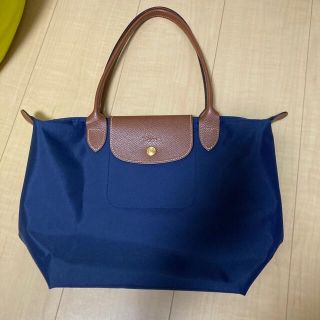 ロンシャン(LONGCHAMP)のロンシャン　トート　ネイビー(トートバッグ)