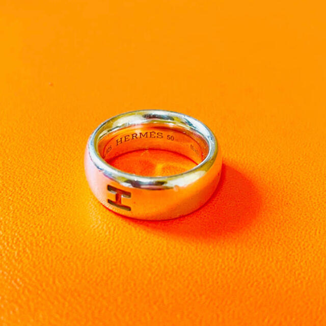 メンズHERMES vintage ring 10号 エルメス ヴィンテージリング