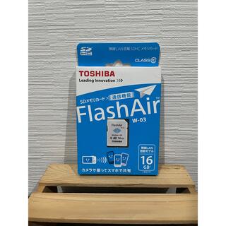 トウシバ(東芝)の東芝 FlashAir クラス10 16GB SD-WE016G(PC周辺機器)
