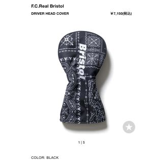 FCRB DRIVER HEAD COVER ドライバー ゴルフ