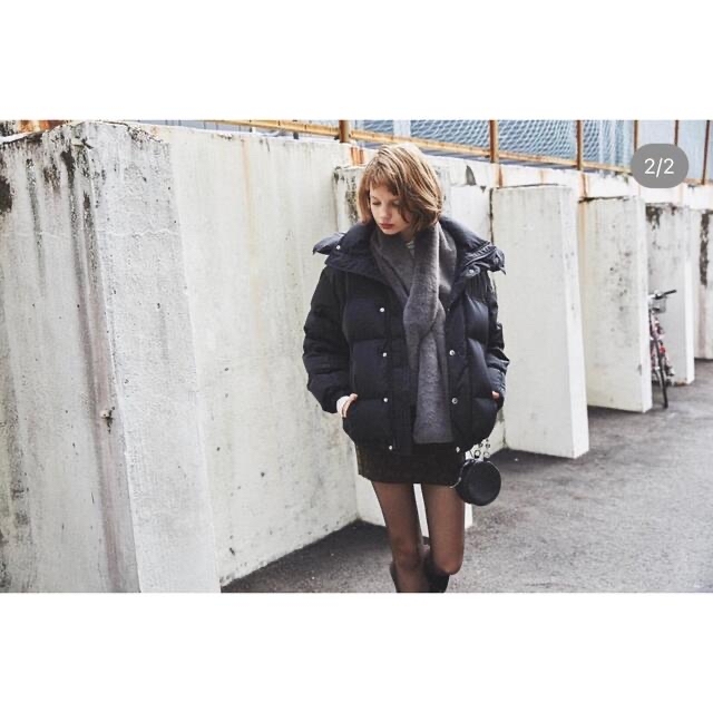 Higher Down Middle Coat / Juemiの通販 by may5|ラクマ