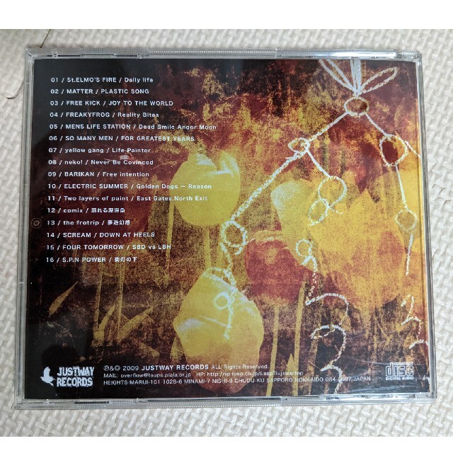V.A / STEP OVER THE BORDERLINE 1＋2の2枚セット エンタメ/ホビーのCD(ポップス/ロック(邦楽))の商品写真