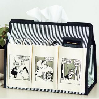 【新品未開封】MOOMIN ムーミン  ティッシュボックスケース　リンネル　付録(ティッシュボックス)