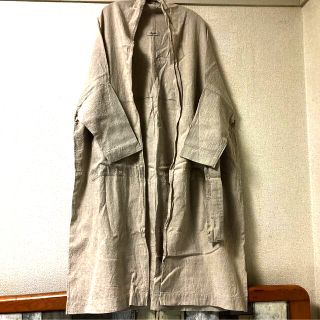 ネストローブ(nest Robe)のichi antiquites リネン　ロングローブ(ロングコート)