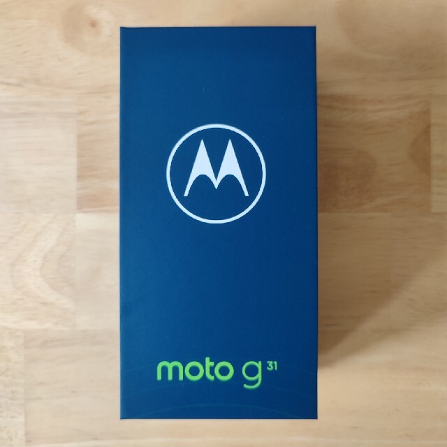 新品未開封 moto g31 モトローラ　ミネラルグレイ